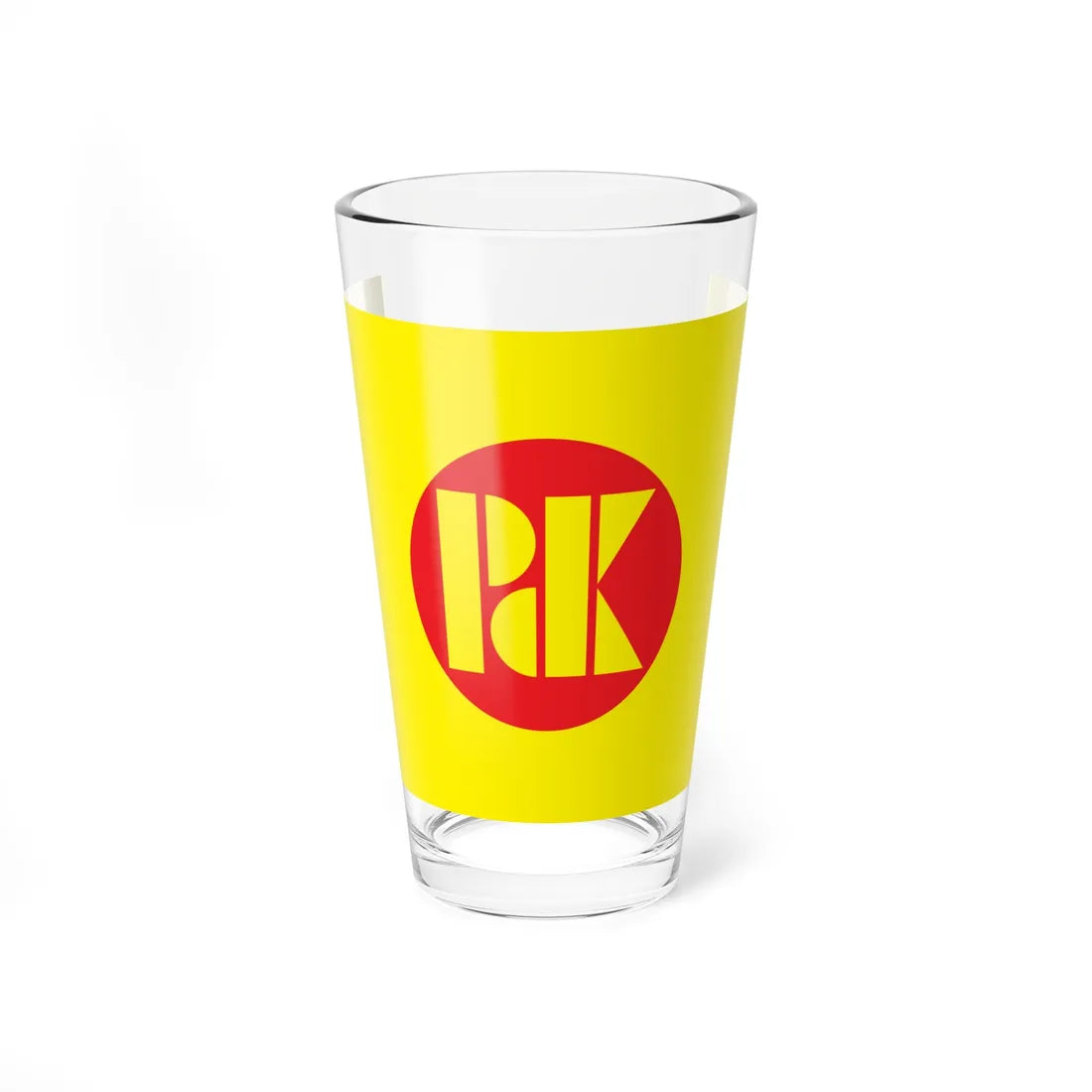 Flag of the KDP (Iraq) Pint Glass 16oz 16oz - Go Mug Yourself