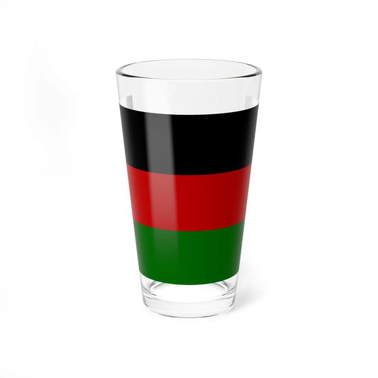 Flag of the Kenya African Union (Kenya) Pint Glass 16oz 16oz - Go Mug Yourself