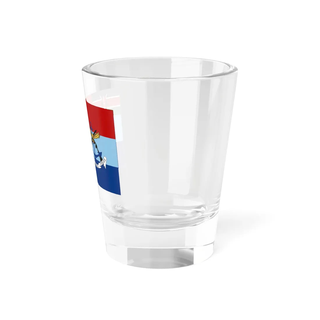 Flag of the Kenya Defence Forces (Kenya) Shot Glass 1.5oz - Go Mug Yourself
