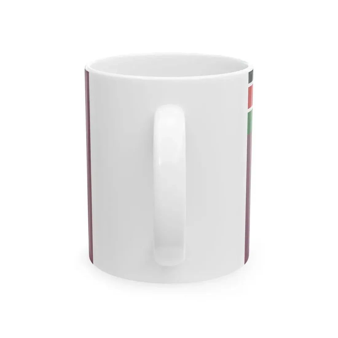 Flag of the Kenyan Army (Kenya) White Coffee Mug - Go Mug Yourself