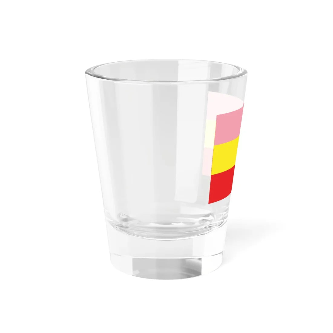 Flag of the Khairagarh Princely State No Coat of Arms (India) Shot Glass 1.5oz - Go Mug Yourself