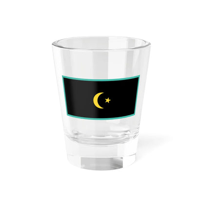 Flag of the Khanate of Khiva (Uzbekistan) Shot Glass 1.5oz 1.5oz - Go Mug Yourself