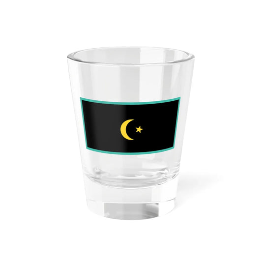 Flag of the Khanate of Khiva (Uzbekistan) Shot Glass 1.5oz 1.5oz - Go Mug Yourself