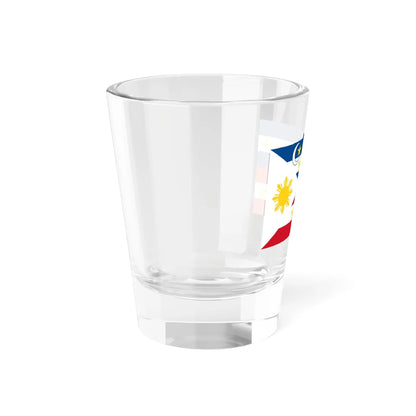 Flag of the Kingdom Filipina Hacienda (Philippines) Shot Glass 1.5oz - Go Mug Yourself
