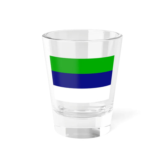 Flag of the Kingdom of Araucanía and Patagonia Variant (Argentina) Shot Glass 1.5oz 1.5oz - Go Mug Yourself