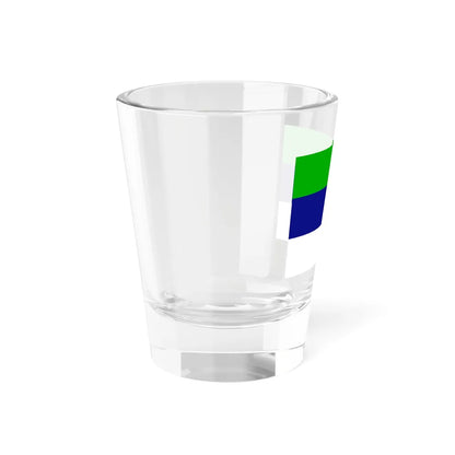 Flag of the Kingdom of Araucanía and Patagonia Variant (Argentina) Shot Glass 1.5oz - Go Mug Yourself