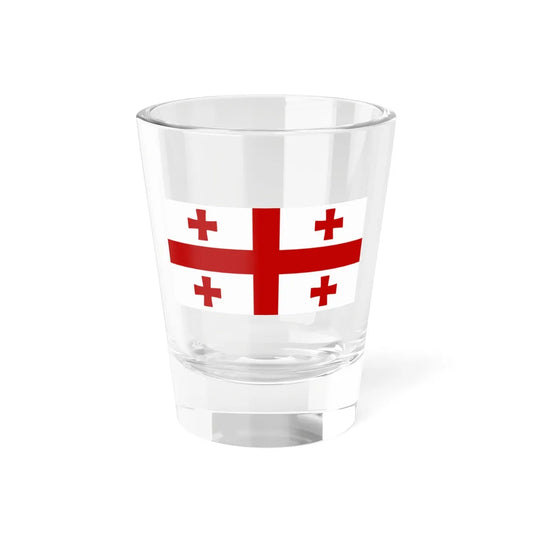 Flag of the Kingdom of Georgia (Georgia) Shot Glass 1.5oz 1.5oz - Go Mug Yourself
