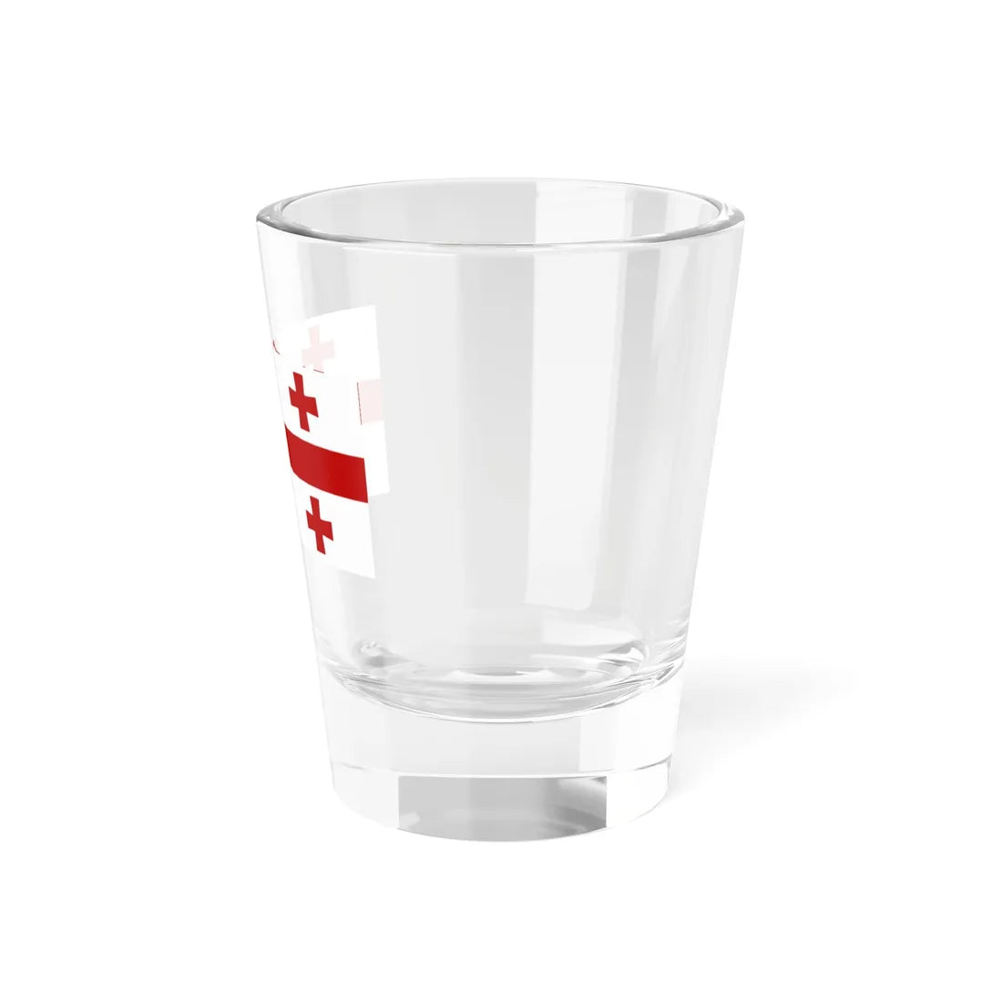 Flag of the Kingdom of Georgia (Georgia) Shot Glass 1.5oz - Go Mug Yourself