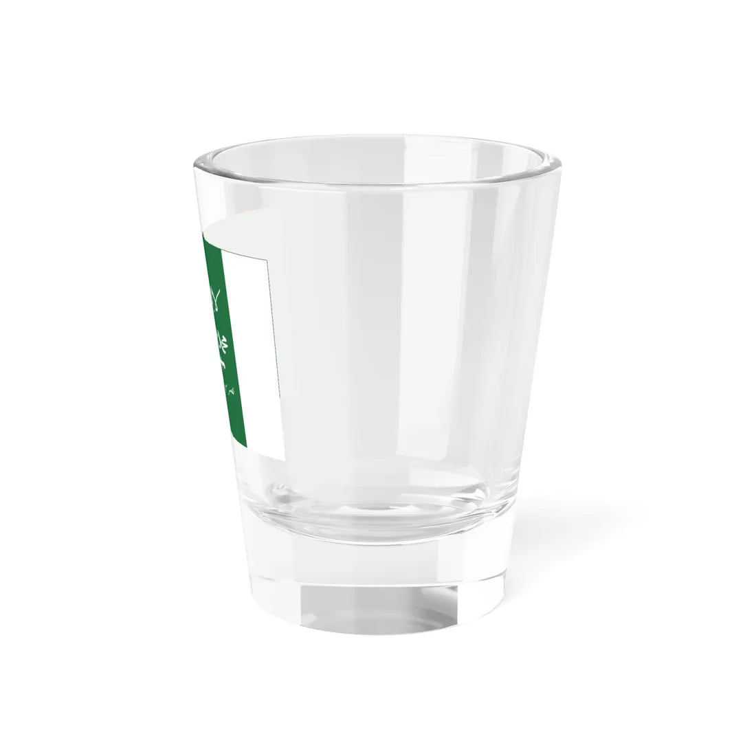 Flag of the Kingdom of Hejaz and Nejd (Saudi Arabia) Shot Glass 1.5oz - Go Mug Yourself