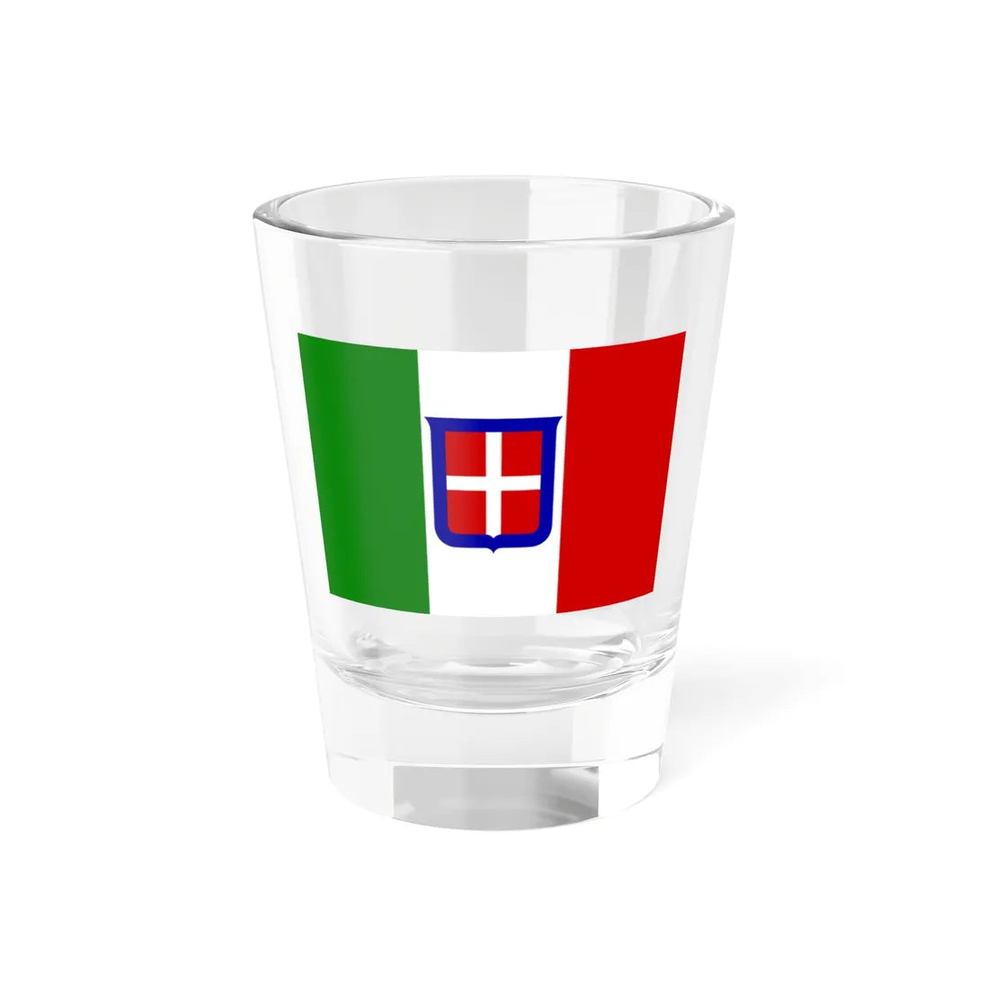 Flag of the Kingdom of Italy (Eritrea) Shot Glass 1.5oz 1.5oz - Go Mug Yourself