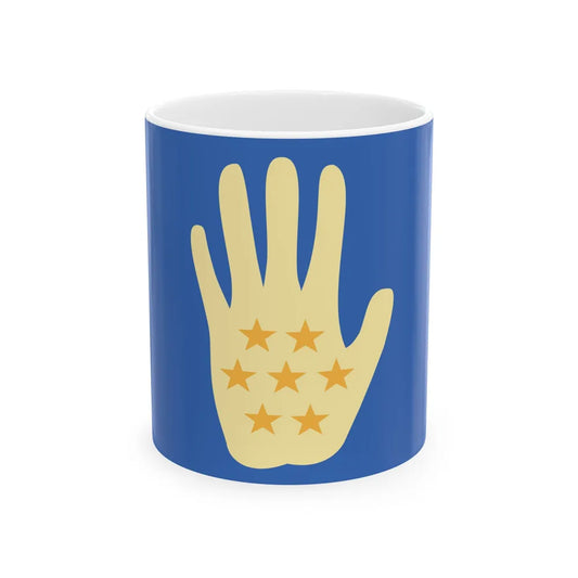 Flag of the Kingdom of Loango (Congo) White Coffee Mug 11oz - Go Mug Yourself