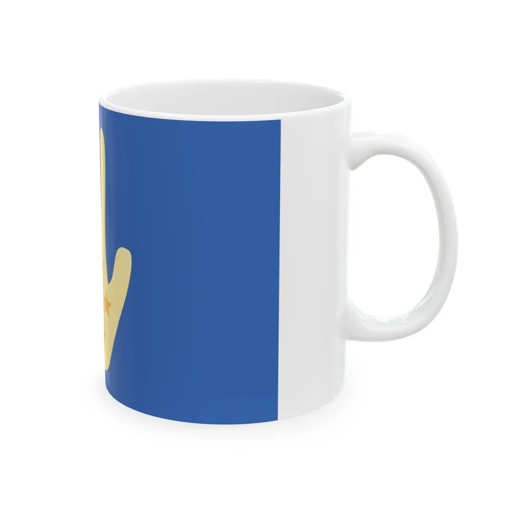 Flag of the Kingdom of Loango (Congo) White Coffee Mug - Go Mug Yourself