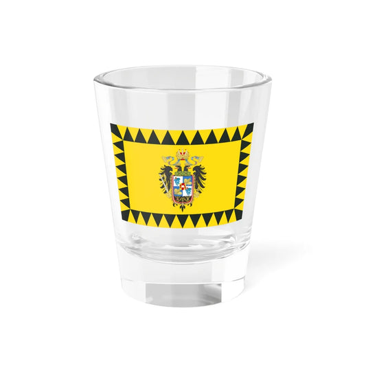 Flag of the Kingdom of LombardyVenetia 1815-1866 type 3 (Italy) Shot Glass 1.5oz 1.5oz - Go Mug Yourself