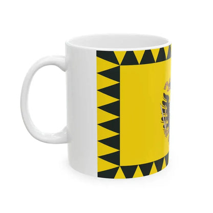 Flag of the Kingdom of LombardyVenetia (Italy) White Coffee Mug - Go Mug Yourself
