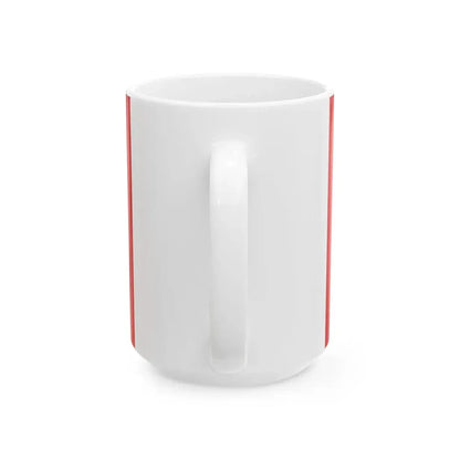 Flag of the Kingdom of Luang Phrabang 1945 (Laos) White Coffee Mug - Go Mug Yourself