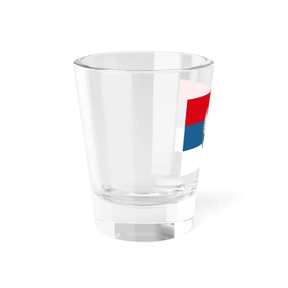 Flag of the Kingdom of Montenegro23 (Montenegro) Shot Glass 1.5oz - Go Mug Yourself