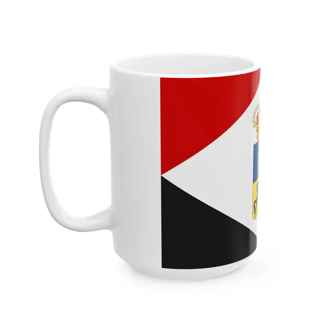 Flag of the Kingdom of Naples 1808 (Italy) White Coffee Mug - Go Mug Yourself