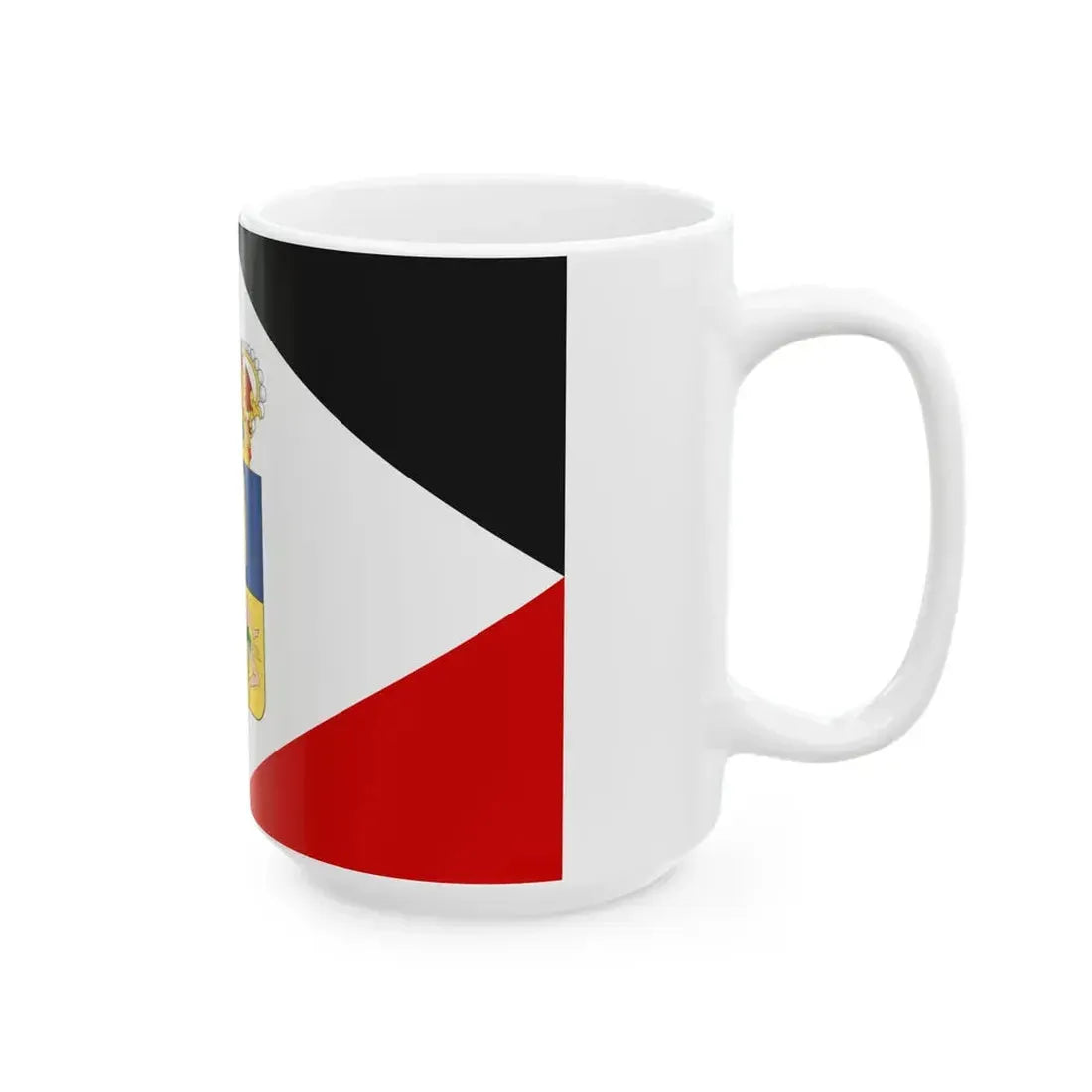 Flag of the Kingdom of Naples 1808 (Italy) White Coffee Mug - Go Mug Yourself