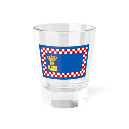 Flag of the Kingdom of Naples 1811 (Italy) Shot Glass 1.5oz 1.5oz - Go Mug Yourself