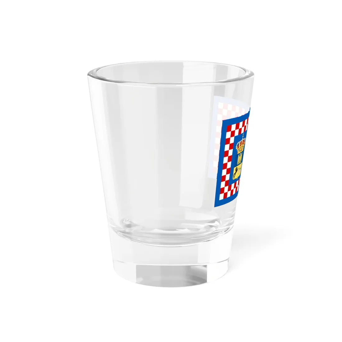 Flag of the Kingdom of Naples 1811 (Italy) Shot Glass 1.5oz - Go Mug Yourself