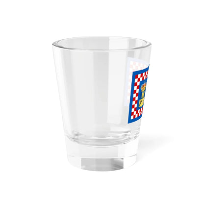 Flag of the Kingdom of Naples 1811 (Italy) Shot Glass 1.5oz - Go Mug Yourself