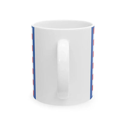 Flag of the Kingdom of Naples 1811 (Italy) White Coffee Mug - Go Mug Yourself