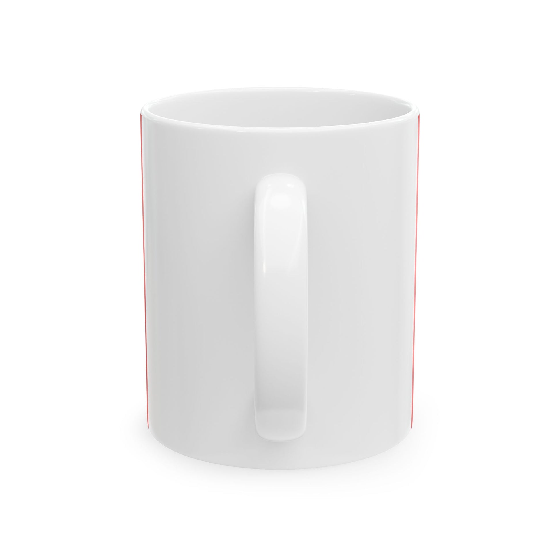 Flag of the Kingdom of Ndongo (Angola) White Coffee Mug-Go Mug Yourself