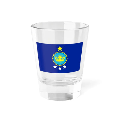 Flag of the Kingdom of North Sudan Shot Glass 1.5oz 1.5oz - Go Mug Yourself