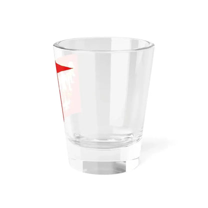 Flag of the Kingdom of Poland (Poland) Shot Glass 1.5oz - Go Mug Yourself