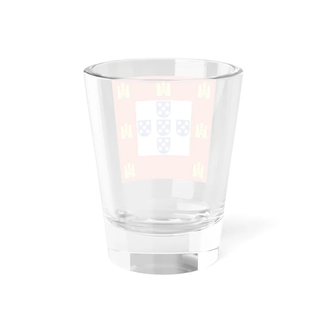 Flag of the Kingdom of Portugal 1485-1495 (Portugal) Shot Glass 1.5oz - Go Mug Yourself