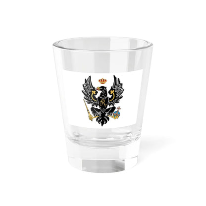 Flag of the Kingdom of Prussia 1701-1750 (Russia) Shot Glass 1.5oz 1.5oz - Go Mug Yourself