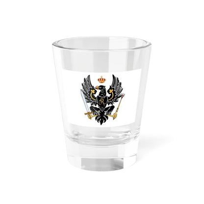 Flag of the Kingdom of Prussia 1750-1801 (Russia) Shot Glass 1.5oz 1.5oz - Go Mug Yourself