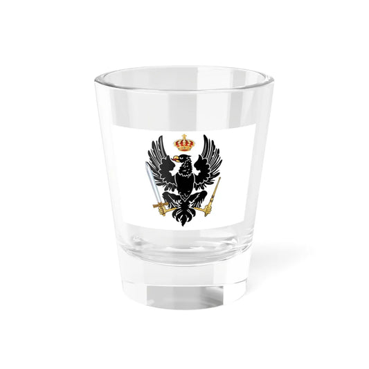 Flag of the Kingdom of Prussia 1801-1803 (Russia) Shot Glass 1.5oz 1.5oz - Go Mug Yourself