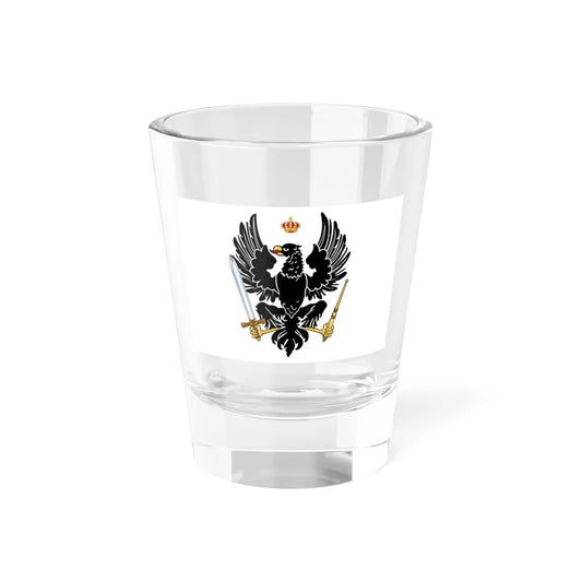 Flag of the Kingdom of Prussia 1803-1892 (Russia) Shot Glass 1.5oz 1.5oz - Go Mug Yourself