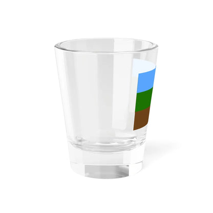 Flag of the Kingdom of Redonda Shot Glass 1.5oz - Go Mug Yourself