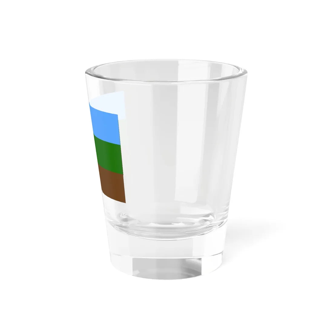Flag of the Kingdom of Redonda Shot Glass 1.5oz - Go Mug Yourself