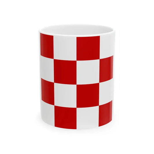Flag of the Kingdom of Tahuata 1837-1842 (France) White Coffee Mug 11oz - Go Mug Yourself