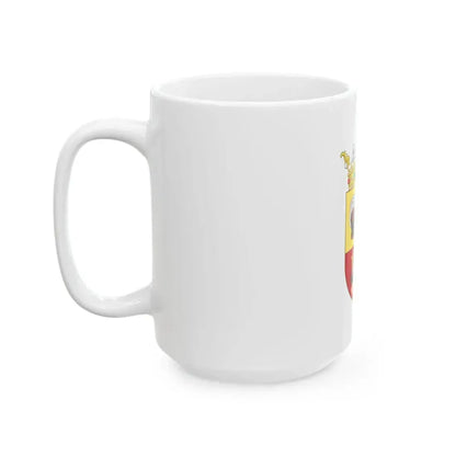 Flag of the Kingdom of the Algarve (Portugal) White Coffee Mug - Go Mug Yourself