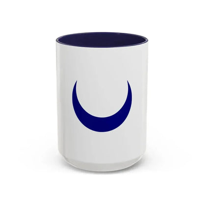 Flag of the kingdom of Tlemcen 1388 to 1488 - Accent Coffee Mug 15oz Navy - Go Mug Yourself