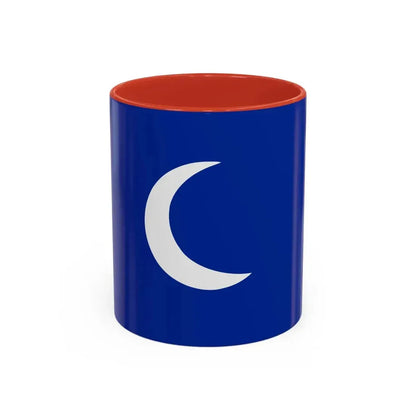 Flag of The Kingdom of Tlemcen - Accent Coffee Mug 11oz Red - Go Mug Yourself