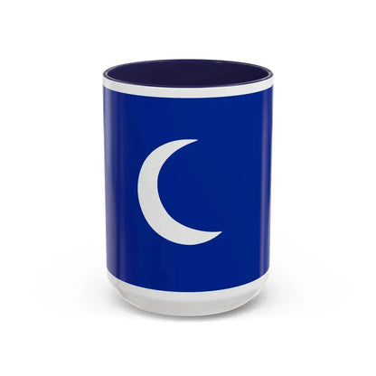 Flag of The Kingdom of Tlemcen - Accent Coffee Mug 15oz Navy - Go Mug Yourself