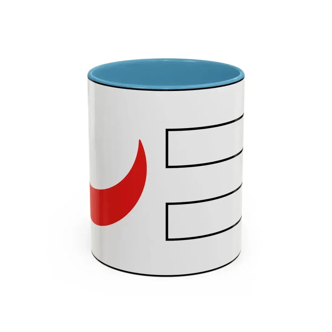 Flag of the kingdom of Tlemcen during 14th century - Accent Coffee Mug 11oz Light Blue - Go Mug Yourself