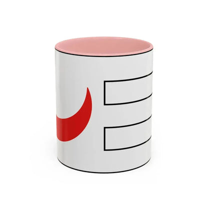 Flag of the kingdom of Tlemcen during 14th century - Accent Coffee Mug 11oz Pink - Go Mug Yourself