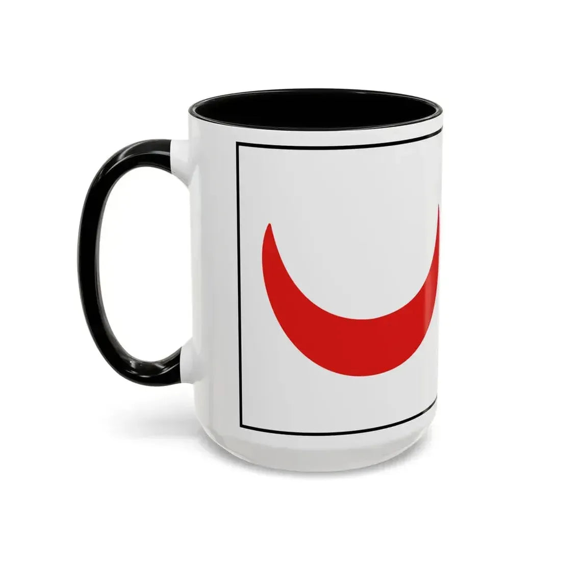 Flag of the kingdom of Tlemcen during 14th century - Accent Coffee Mug - Go Mug Yourself