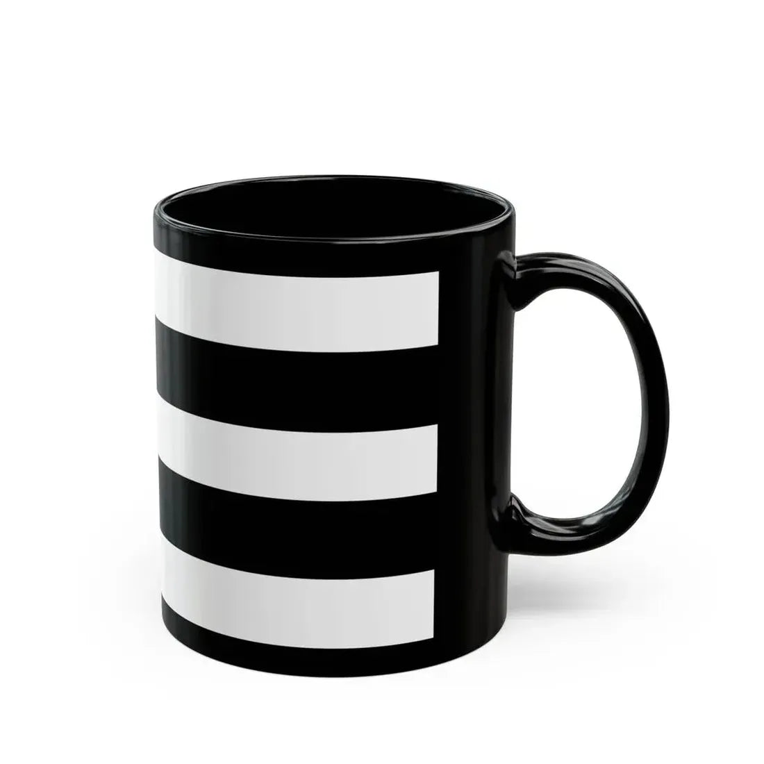 Flag of the kingdom of Tlemcen during 14th century - Black Coffee Mug - Go Mug Yourself