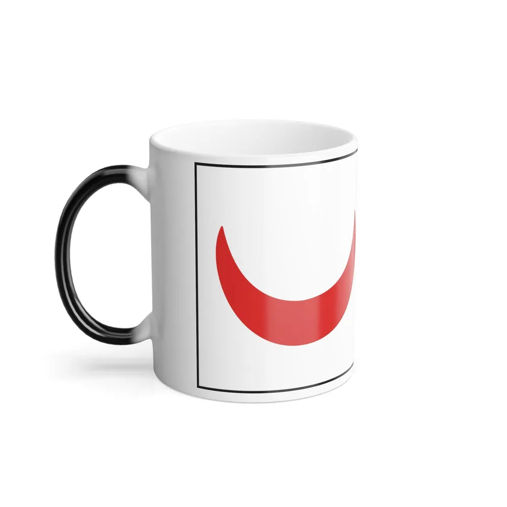 Flag of the kingdom of Tlemcen during 14th century - Color Changing Coffee Mug-Go Mug Yourself