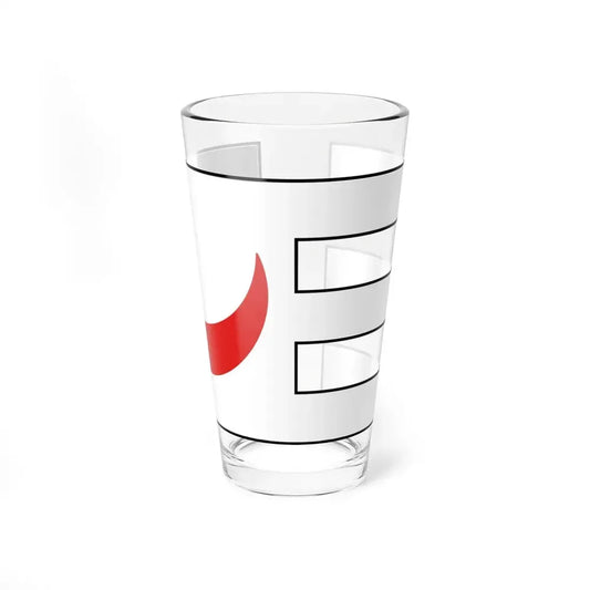 Flag of the kingdom of Tlemcen during 14th century - Pint Glass 16oz 16oz - Go Mug Yourself