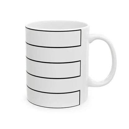 Flag of the kingdom of Tlemcen during 14th century - White Coffee Mug - Go Mug Yourself