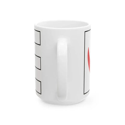 Flag of the kingdom of Tlemcen during 14th century - White Coffee Mug - Go Mug Yourself