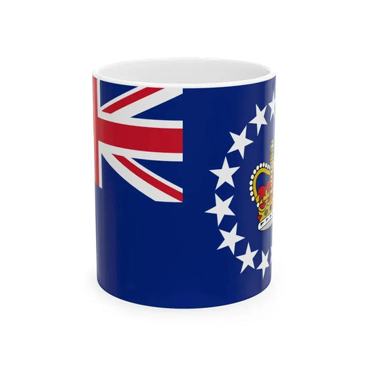 Flag of the Kings Representative (New Zealand) White Coffee Mug 11oz - Go Mug Yourself